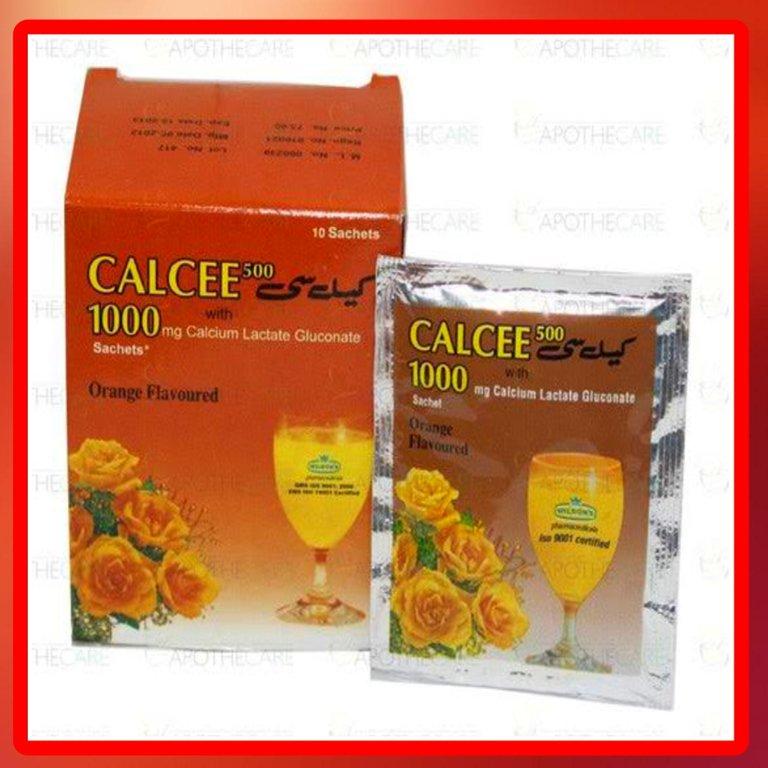 CALCEE 1000 SACHETS ORANGE FLAVOUR